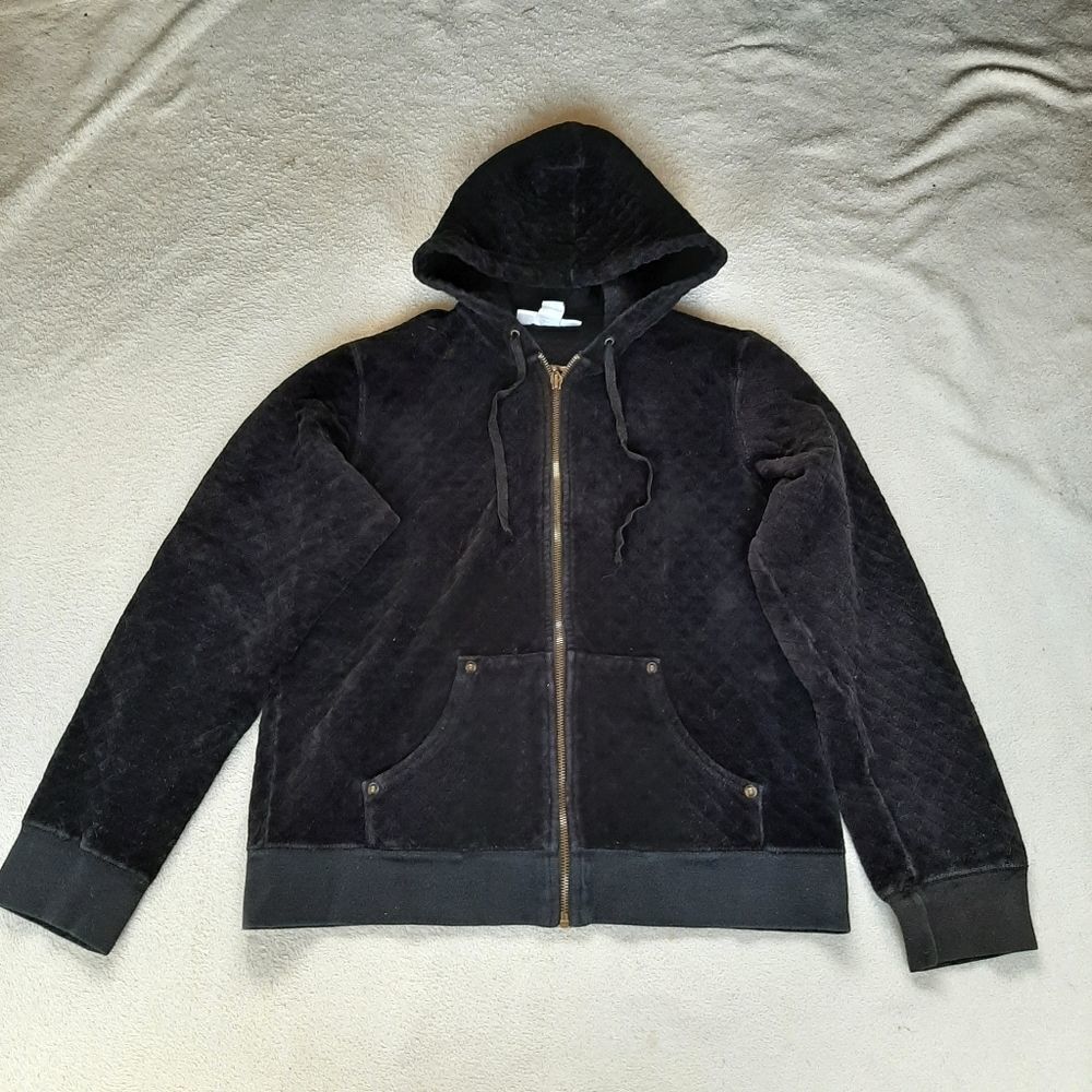 Style & Co. Sport Velour Hoodie/Jacket Size M